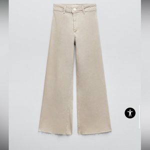 zara marine straight jeans